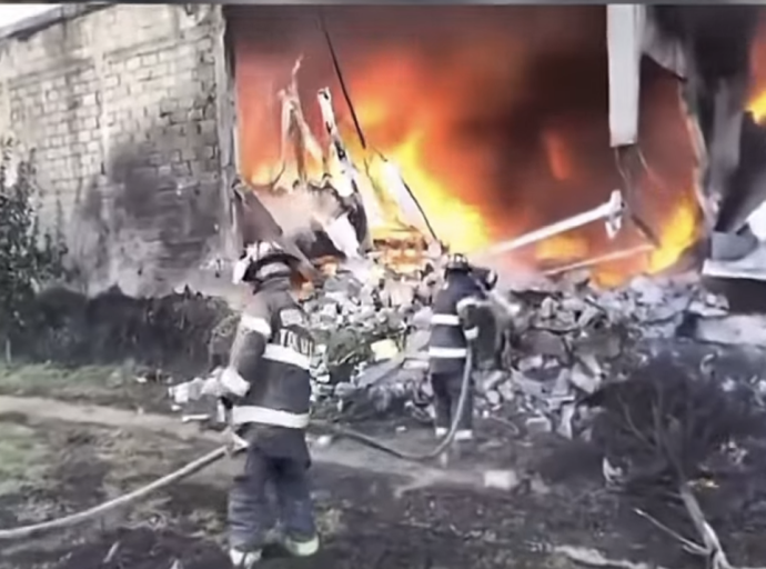 Explosivo Avionazo en Toluca